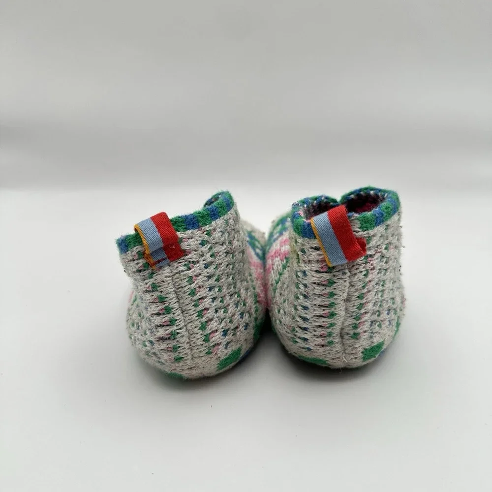 Bombas Gripper Slippers Toddler Size 5-7 House Shoes Camping Winter Lounge Cozy